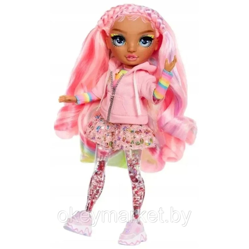 Кукла Rainbow High Sparkle and Shine - Розетта розовая с жидкими блестками на ногах - Рейнбоу Хай 427780