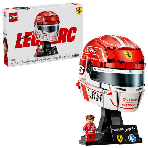 43014 LEGO Editions Шлем Шарля Леклера