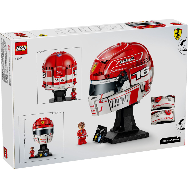 43014 LEGO Editions Шлем Шарля Леклера
