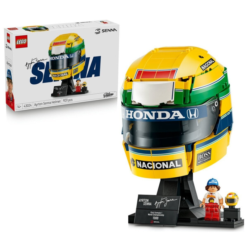 43024 LEGO Editions Шлем Айртона Сенны F1