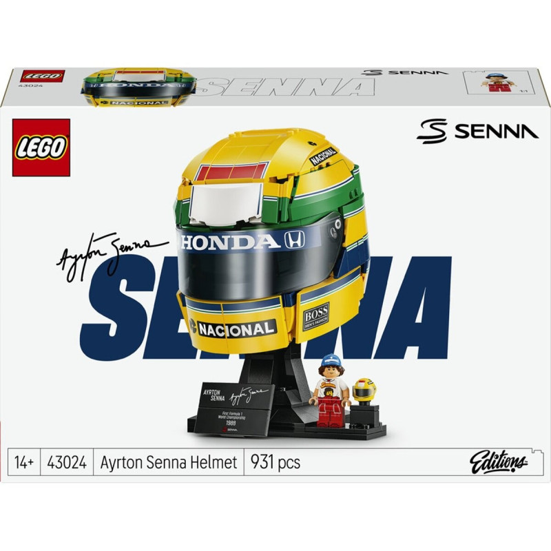 43024 LEGO Editions Шлем Айртона Сенны F1