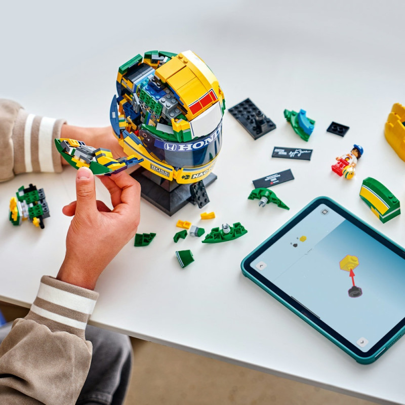 43024 LEGO Editions Шлем Айртона Сенны F1
