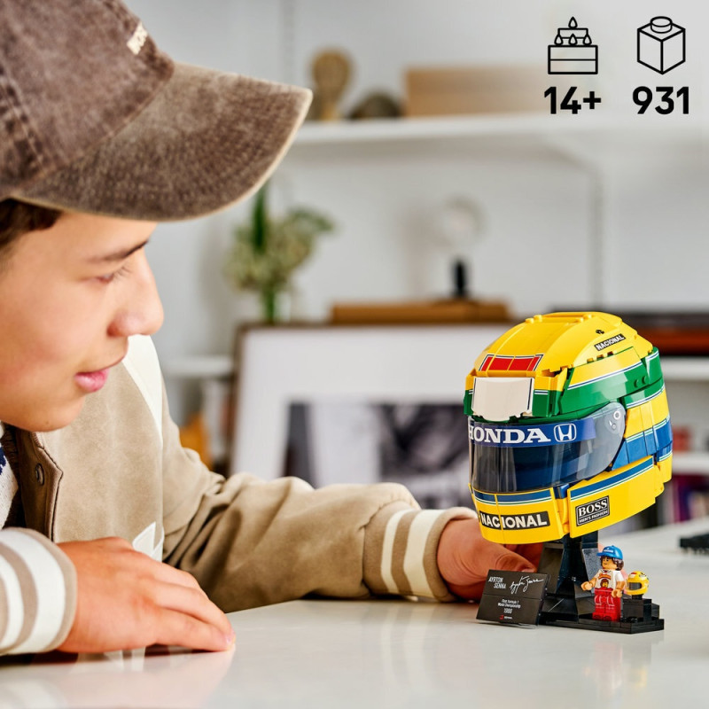 43024 LEGO Editions Шлем Айртона Сенны F1