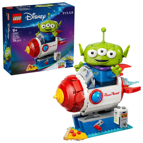 43307 LEGO Disney История игрушек: Пришелец и Аттракцион «Pizza Planet»