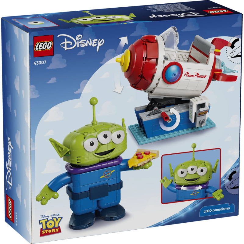 43307 LEGO Disney История игрушек: Пришелец и Аттракцион «Pizza Planet»
