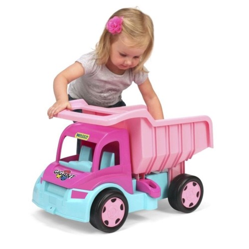 Wader, гигант, самосвал, розовый, 55 см