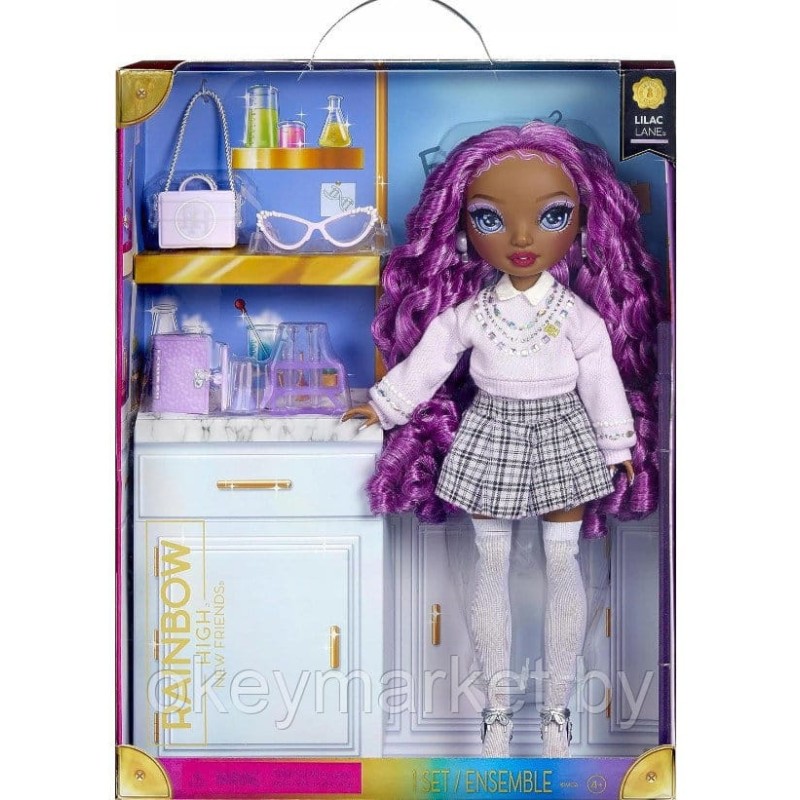 Кукла Rainbow High New Friends Lilac Lane 501930EUC