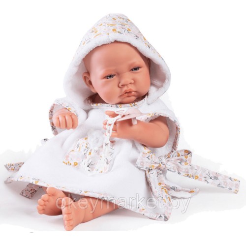 Кукла Antonio Juan Ресьен в белом  50267, 42 см