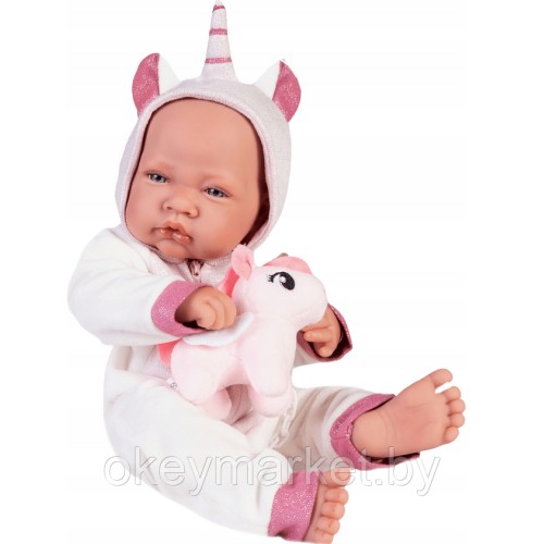 Кукла Antonio Juan Рейчел в костюме единорога 50268 , 42 см