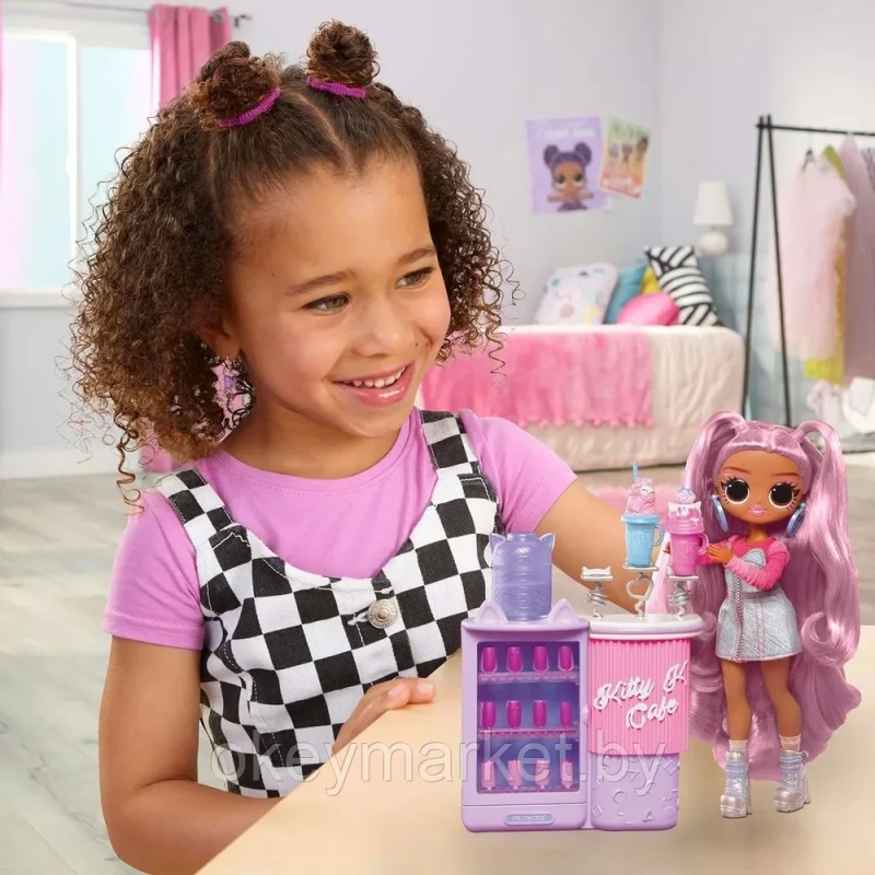 Кукла LOL Surprise OMG Sweet Nails Kitty K 503859EUC