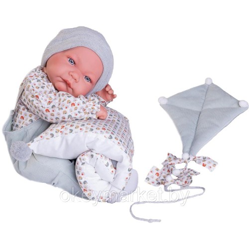 Кукла Antonio Juan Ник в голубом 50394, 42 см