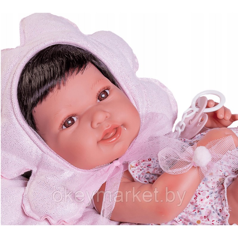 Кукла Antonio Juan Пиппа в розовом 50397, 42 см