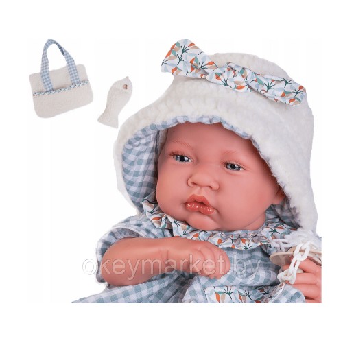 Кукла Antonio Juan Антонина в голубом 50398, 42 см