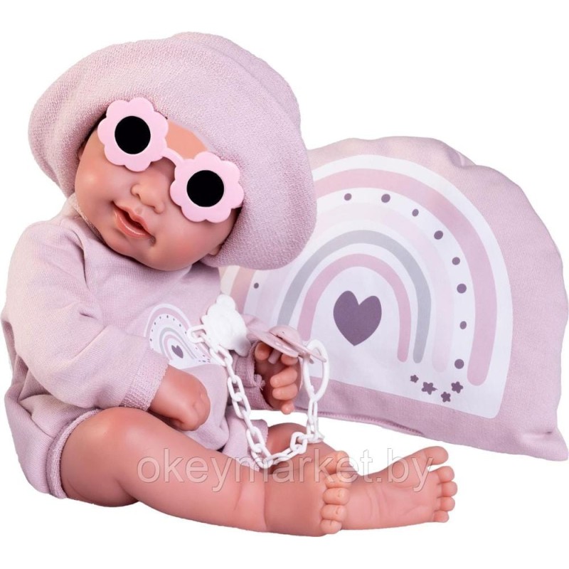 Кукла Antonio Juan Пиппа в розовом 50400, 42 см