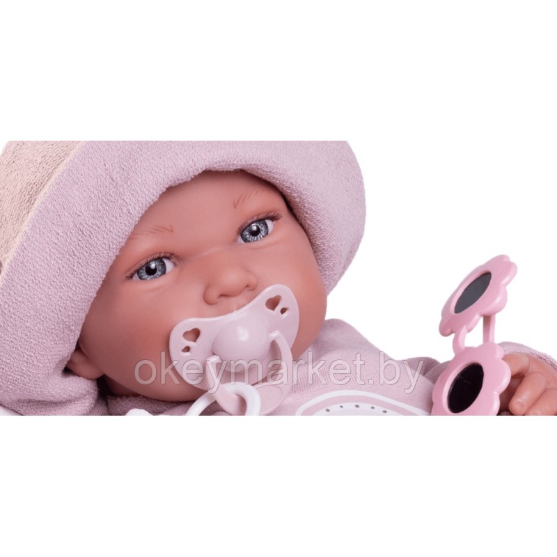 Кукла Antonio Juan Пиппа в розовом 50400, 42 см