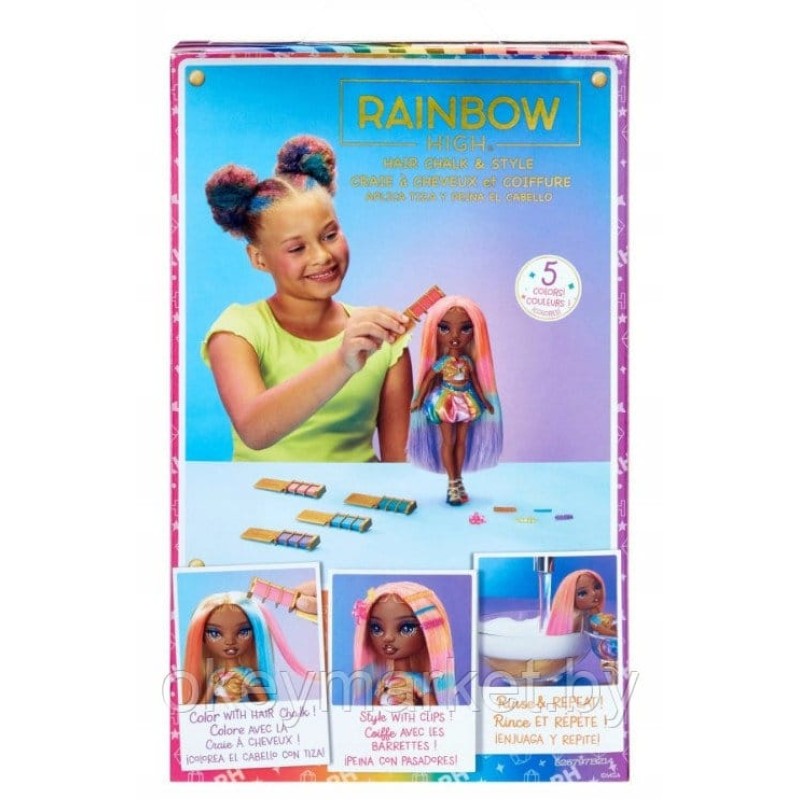 Кукла Rainbow High Hair Chalk & Style Meline 526797