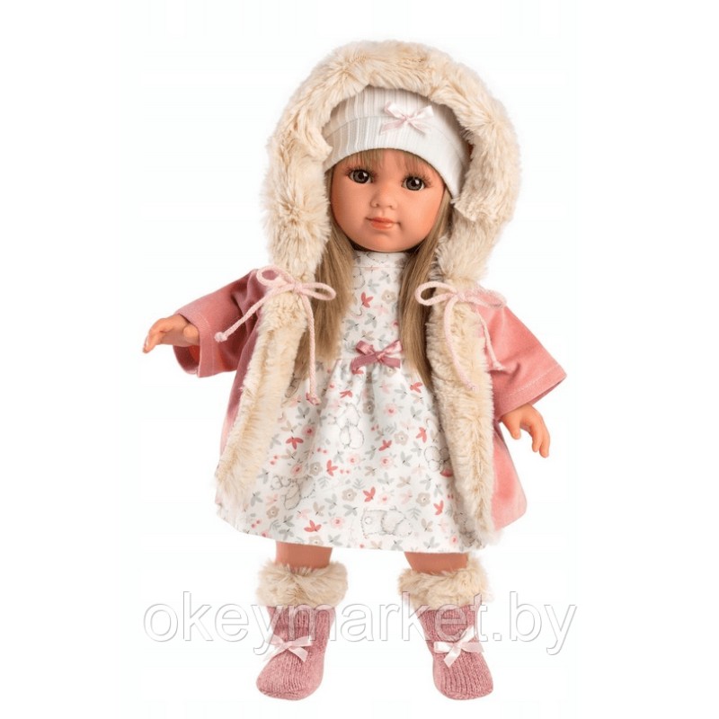 Кукла мягконабивная Llorens Елена 35см, 53541