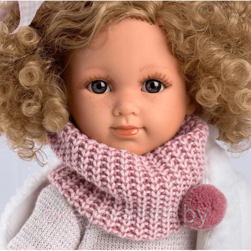 Кукла мягконабивная Llorens Елена 35 см,  53542