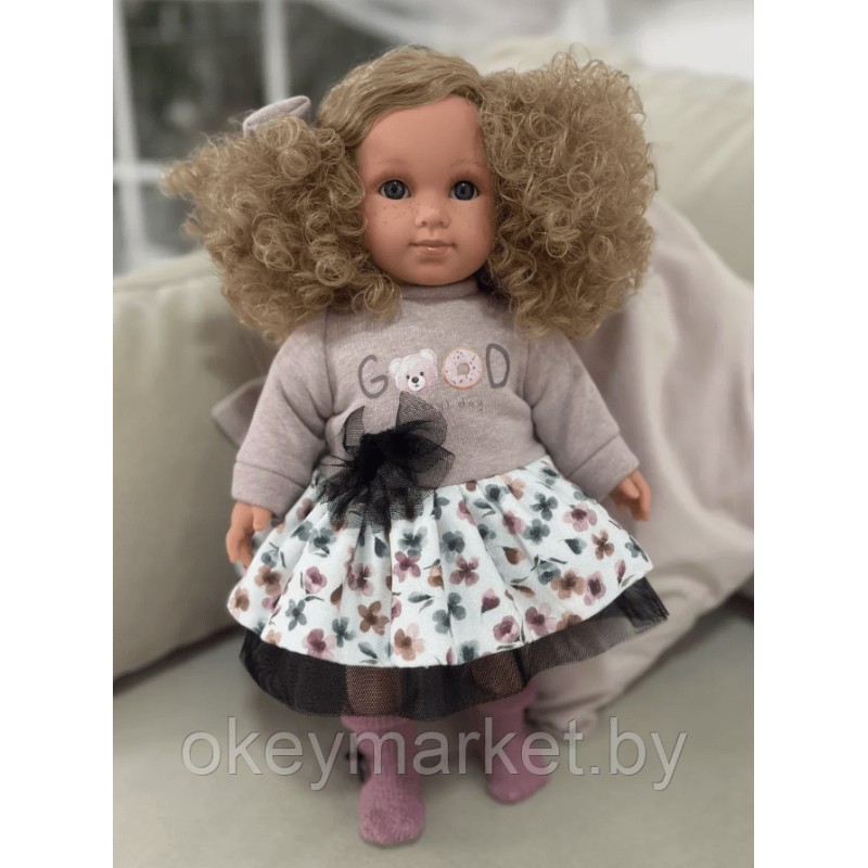 Кукла мягконабивная Llorens Елена 35см , 53549