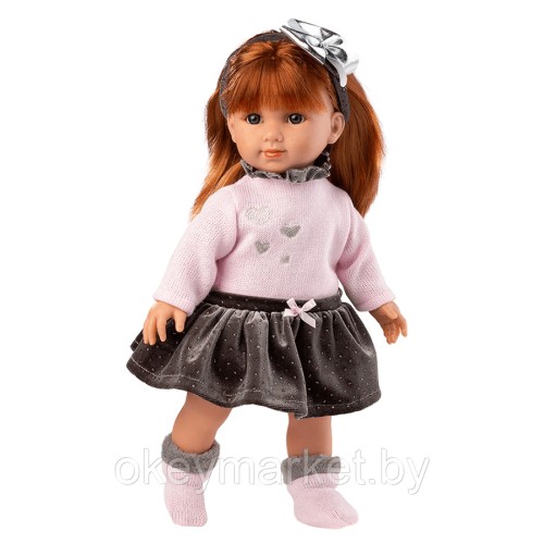 Кукла мягконабивная Llorens Николь  35см, 53551