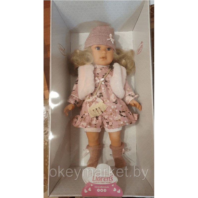 Кукла мягконабивная Llorens Анна 40 см, 54042