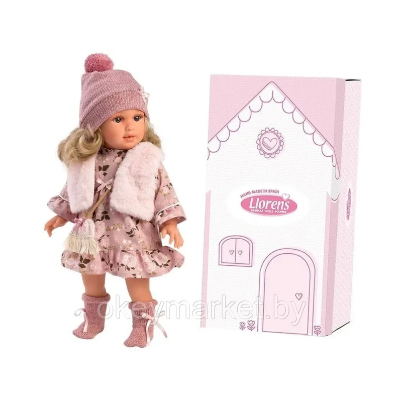 Кукла мягконабивная Llorens Анна 40 см, 54042