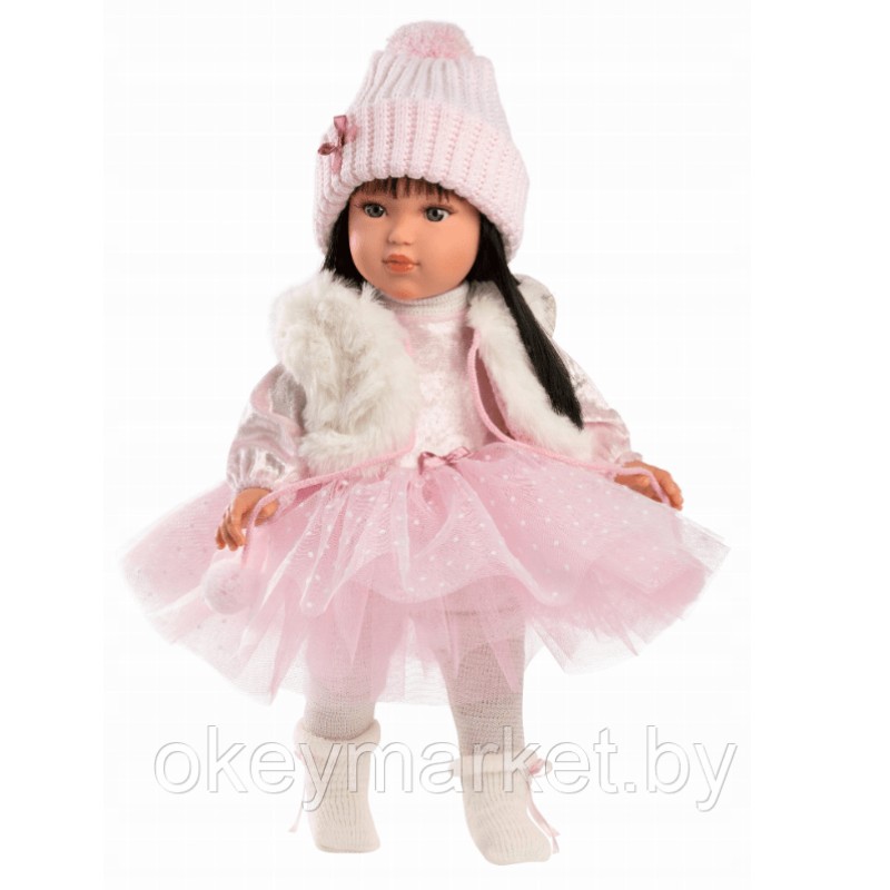 Кукла мягконабивная Llorens Greta 35 см , 54043