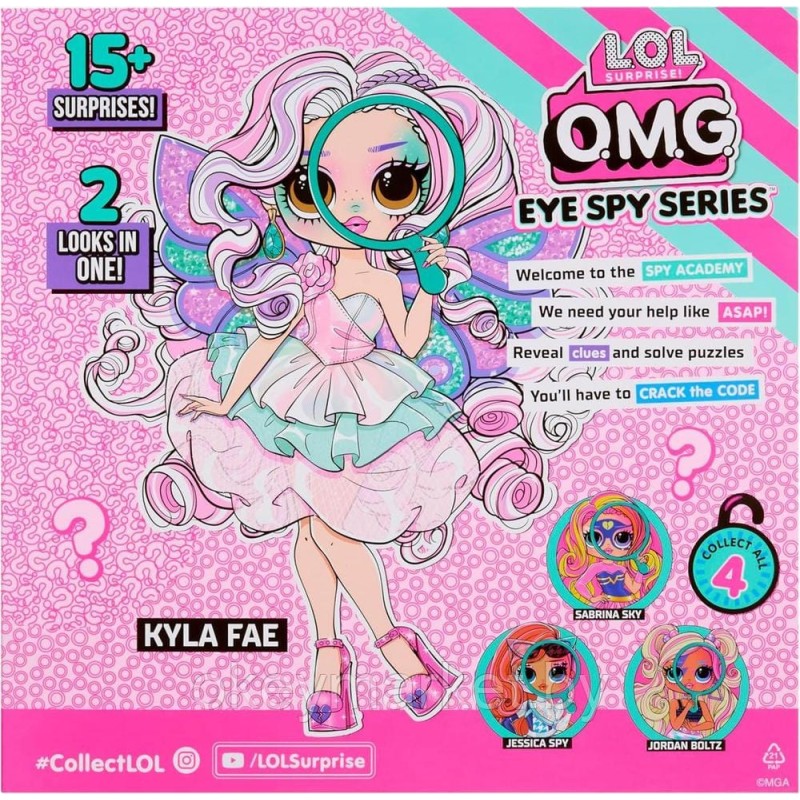 Кукла LOL Surprise OMG Eye Spy Series Fairy 542650