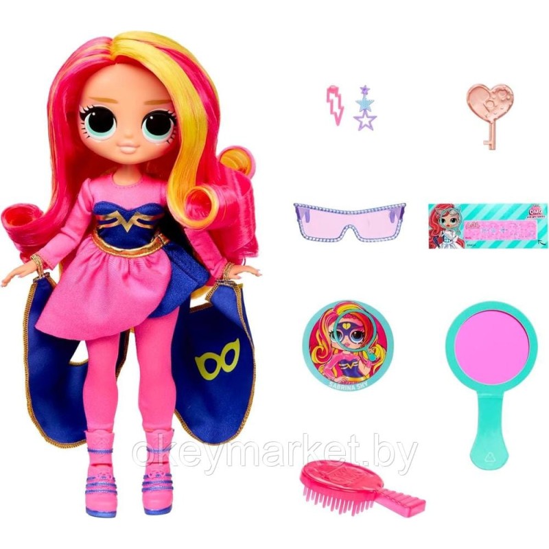 Кукла LOL Surprise OMG Eye Spy Series Superhero 542667