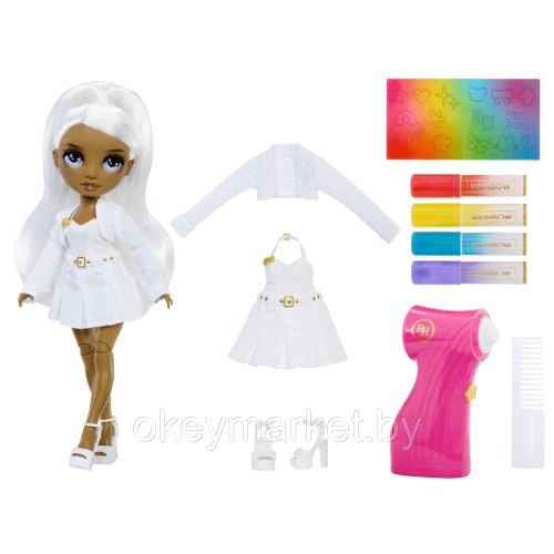 Кукла Rainbow High Air Brush & Create ‎DIY с серыми глазами ‎543367