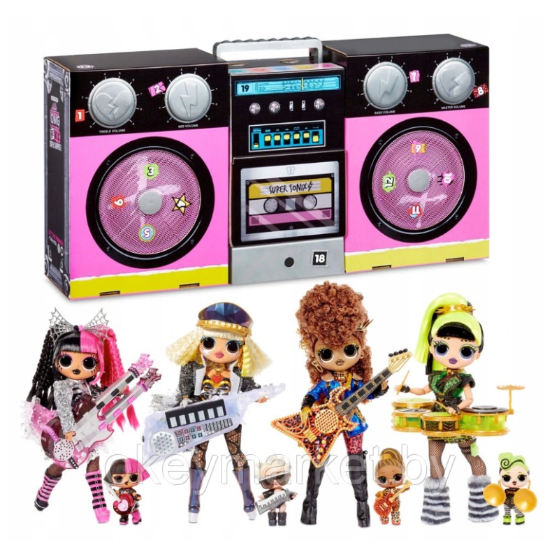Игровой набор с куклами ЛОЛ Ремикс Суперсюрприз LOL OMG Remix Super Surprise 70+ Surprises 567172