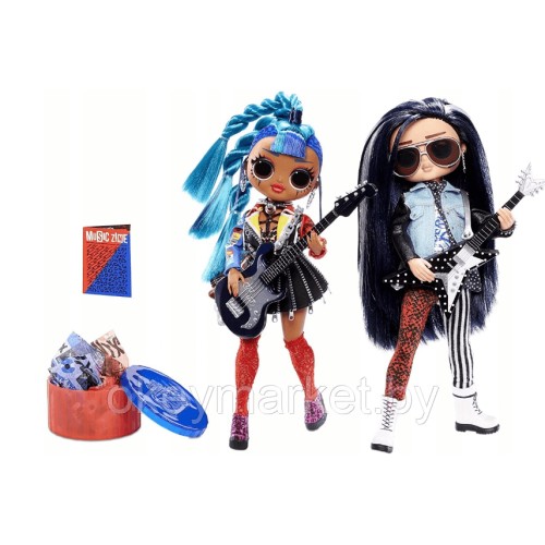 Набор Кукол LOL OMG Remix Rocker Boi and Punk Grrrl 2 Pack 567288