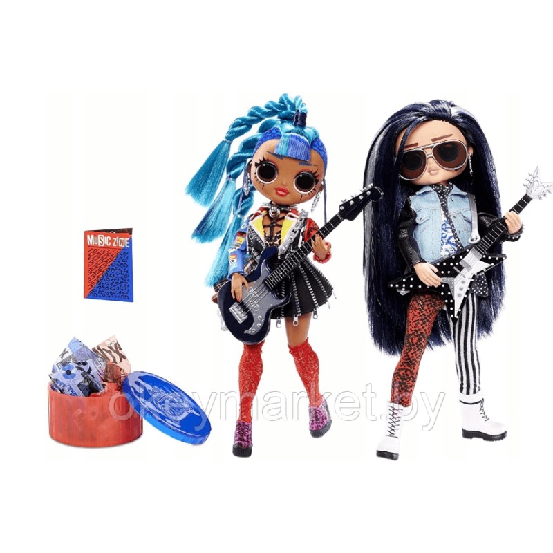 Набор Кукол LOL OMG Remix Rocker Boi and Punk Grrrl 2 Pack 567288