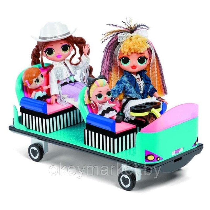 Игровой набор Самолет-трансформер L.O.L. OMG Remix 571339