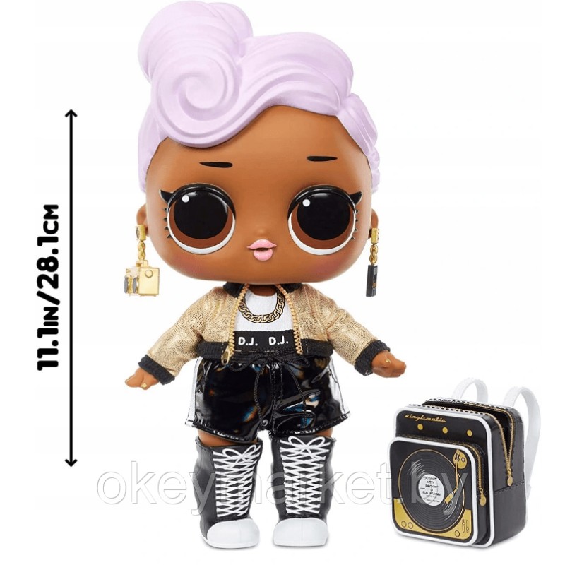 Кукла Lol surprise Big B.B. D.J. Большие малышки 573067