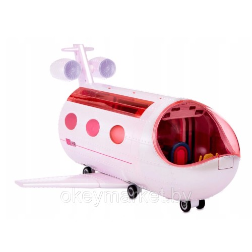 LOL Сюрприз Remix 4в1 Самолет-Трансформер 50 сюрпризов 576051