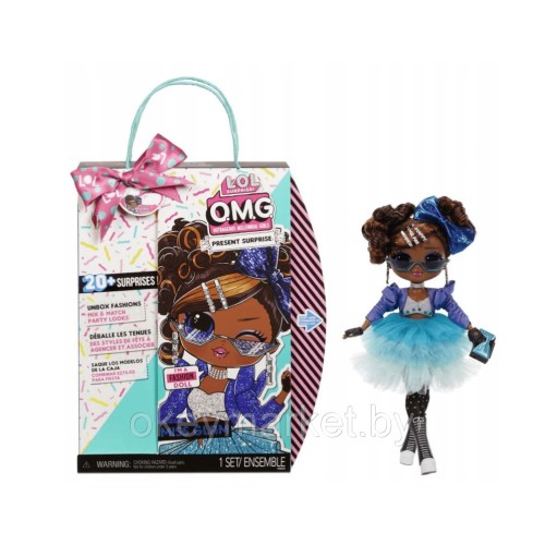 Кукла LOL Surprise OMG Именинница с сюрпризом Miss Glam 576365
