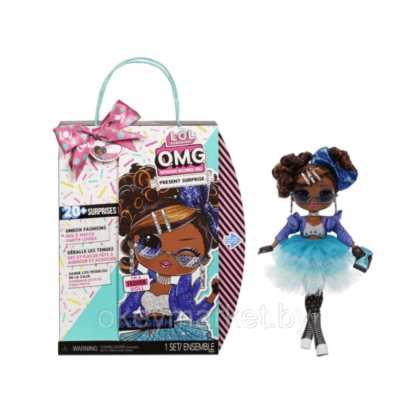 Кукла LOL Surprise OMG Именинница с сюрпризом Miss Glam 576365