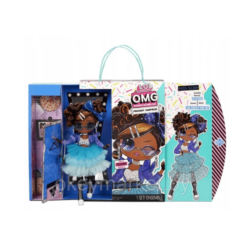 Кукла LOL Surprise OMG Именинница с сюрпризом Miss Glam 576365