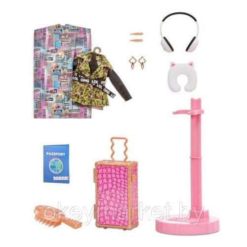 Кукла L.O.L. Surprise OMG World Travel City Babe 576587