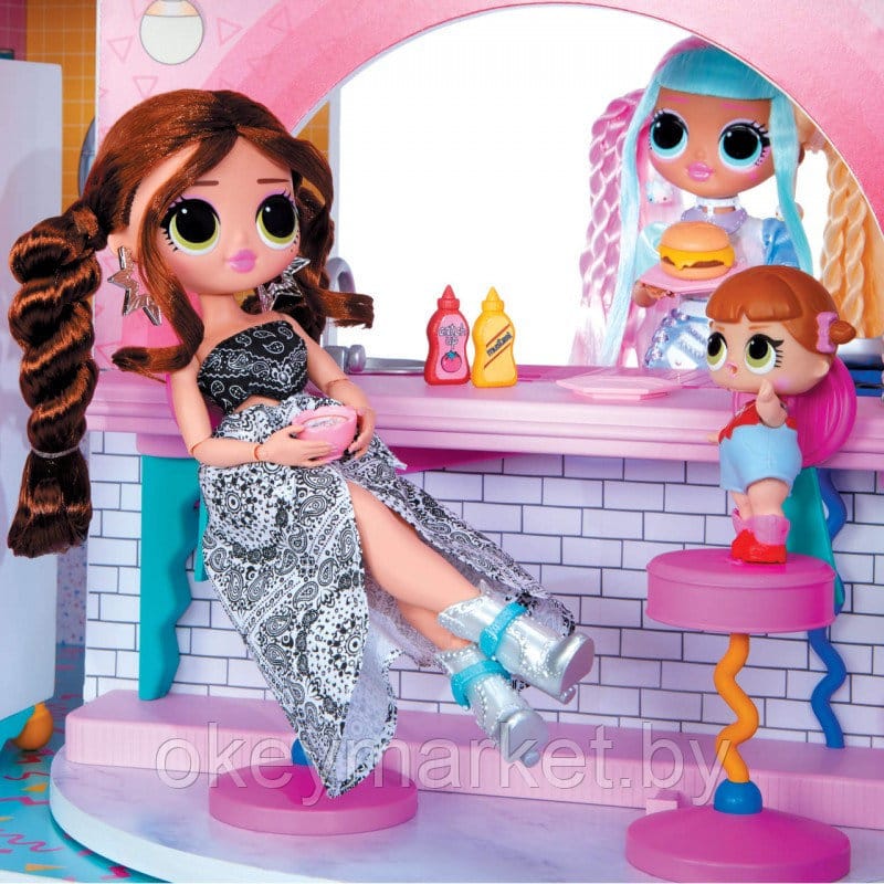 Кукольный домик с мебелью LOL Surprise! OMG House MGA Entertainment 576747