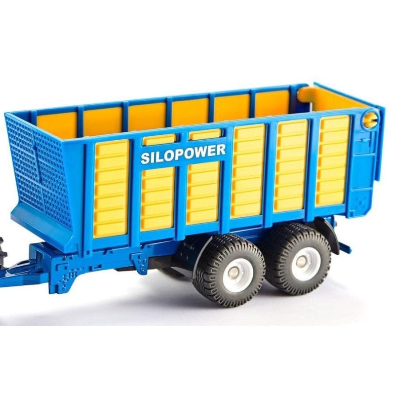 Siku, трактор New Holland T9.56 с прицепом, модель автомобиля, 1947 г.