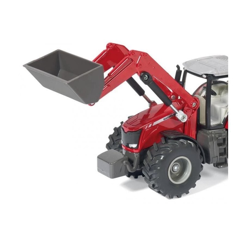 Siku, трактор Massey Ferguson с погрузчиком, модель автомобиля, 1985 г.