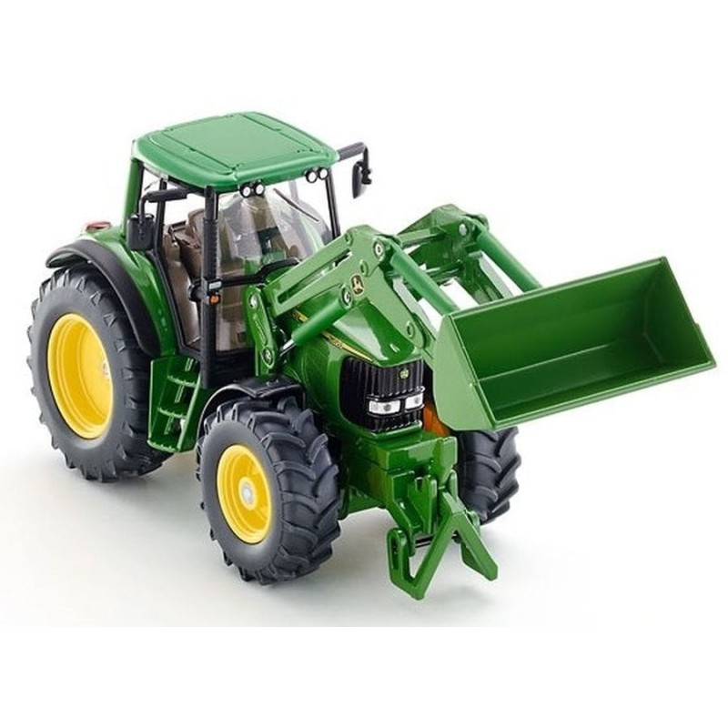 Siku, трактор John Deere с передним погрузчиком, модель автомобиля, 3652
