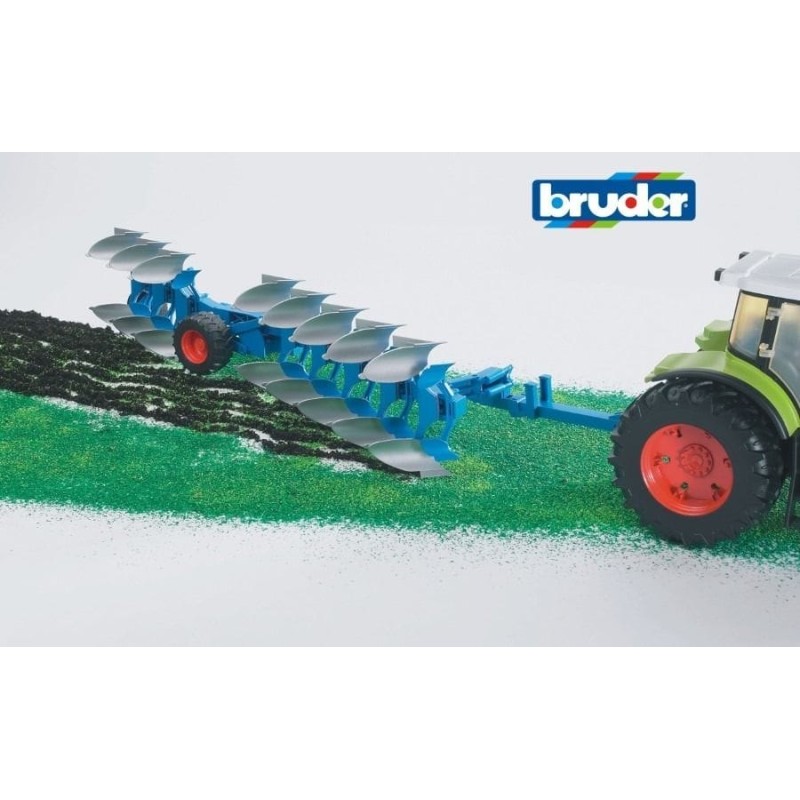 Bruder, полувесной вращающийся плуг Lemken Vari-Titan