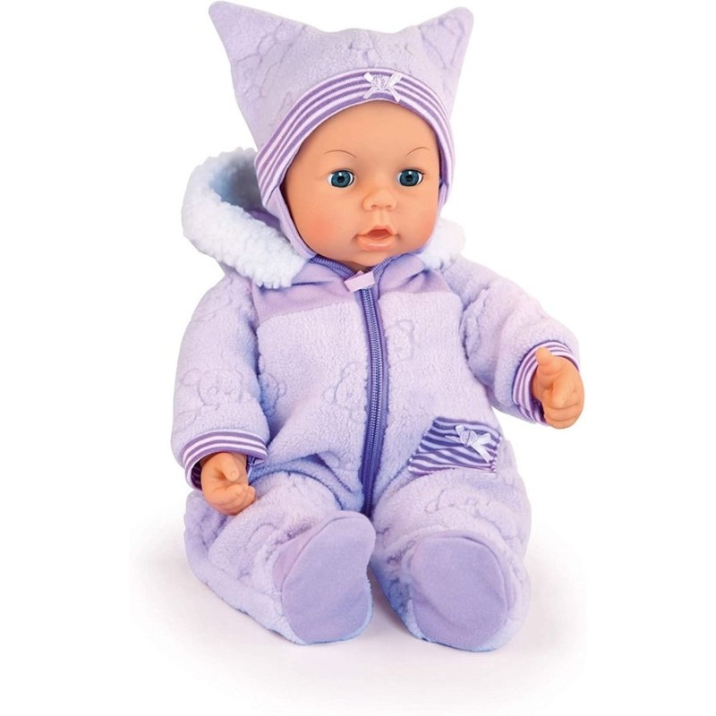 Bayer Design, Piccolina Magic Eyes, детская кукла, фиолетовый, 46 см