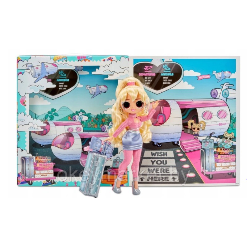 Кукла L.O.L. Surprise OMG World Travel Cтюардесса 579168