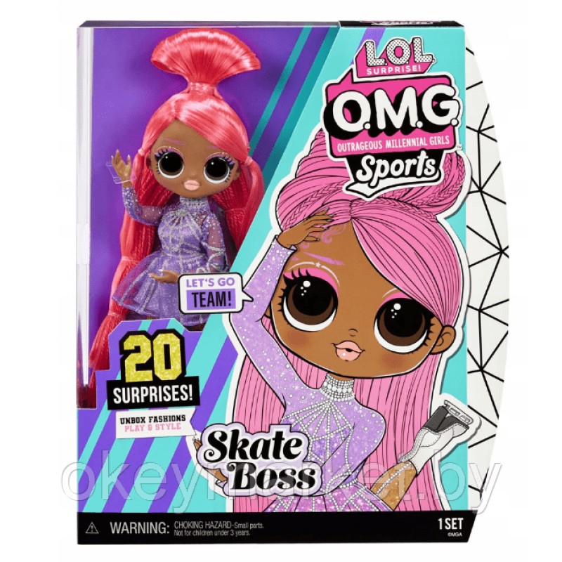 Кукла L.O.L. Surprise! OMG Sports Skate Boss 579809