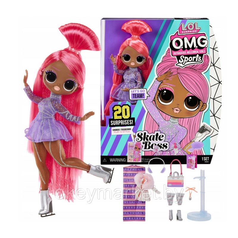 Кукла L.O.L. Surprise! OMG Sports Skate Boss 579809