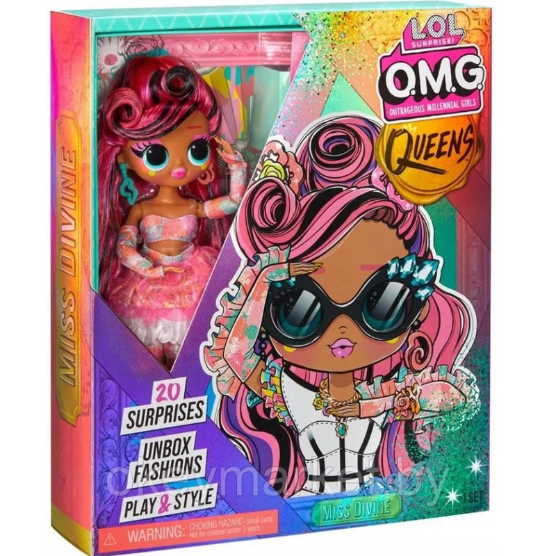 Кукла Lol Surprise OMG Queens Miss Divine 579922EUC